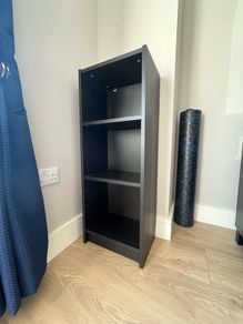 Ikea Billy Bookcase (black Oak)