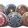 10 x Mix Vintage Look Flower Ceramic Knobs Door Handle Cabinet Drawer Cupboard Pull Xfer MULTIPLE COLOURS AVAILABLE (FREE SHIPPING) Image 3