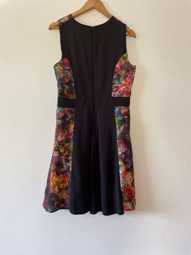 Stunning Teatro multicoloured occasion dress size 16 New