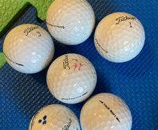 22 Mixed brand Golf balls