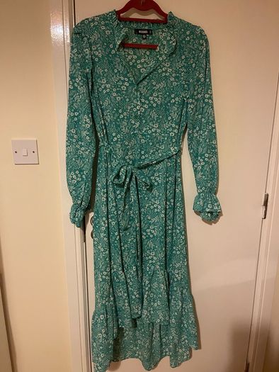 Misguided Green Dress