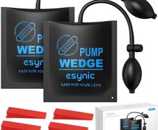 Air Wedge Up Bag Popular 2pcs Air Wedge Pump Up Bags Pump Tools Car for Door Window Installation and Car Repair with 4 Plastic Wedges
