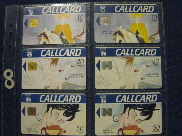 CALLCARDS - Fantastic Collection incl rare & test