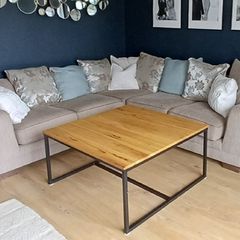 large L shaped corner couch and storage box