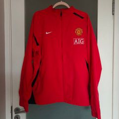 Vintage 2007/08 Manchester United Nike track jacket