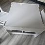 Kids Table and Chair Set, Wooden Activity Table with Storage Space and Boxes, Kids Play Table for Toddlers Art, Craft, Reading, Learning Image 3