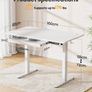 Electric Standing Desk 160 x 80 cm, Height Adjustable Desk, Sit Stand Table Image 3