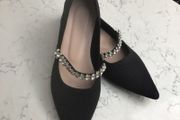 Beautiful Shoes Jewelled Ballerina Flats Size 41