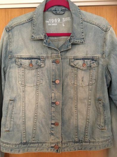 GAP 1969 iconic Denim Jacket NEW Vintage Wash
