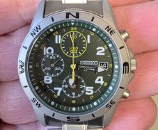 Seiko SND377P Chronograph