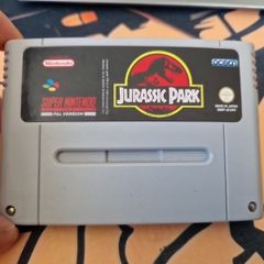 Jurassic Park Snes Super Nintendo Arcade Retro Games Original