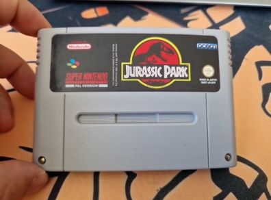 Jurassic Park Snes Super Nintendo Arcade Retro Games Original