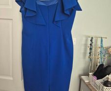 Carla Ruiz Blue Wedding Guest dress
