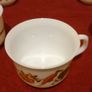 5 Piece Arcopal France Colorful Milk Glass Tea Cups Image 4