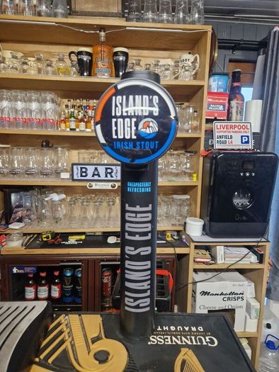 beer taps and cooler