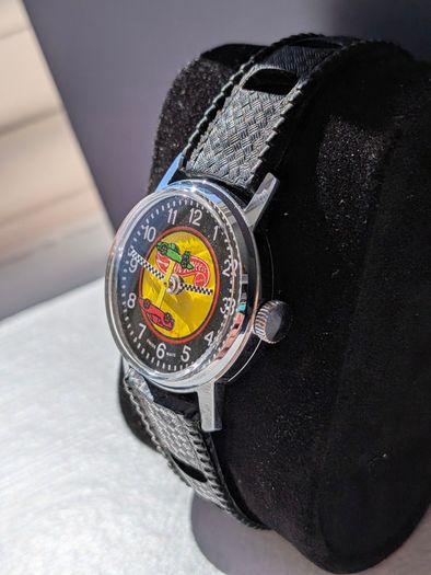Hot Wheels 1970 Swiss Mechanical Watch NOS |  Collector Grade