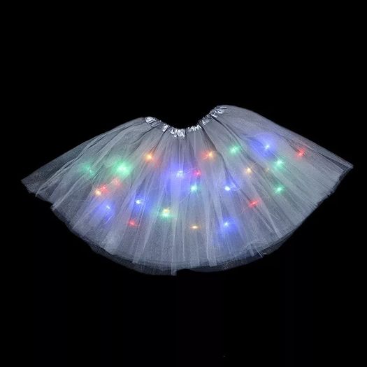 Children's blue,pink,yellow, tulle skirt one size
