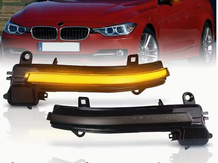 LED Dynamic Turn Signal Side Mirror Sequential Light Lamp for BMW