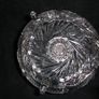 Vintage  Anna Hutte Bleikristall 24% Lead Crystal Scalloped Footed  Bowl  German Image 6