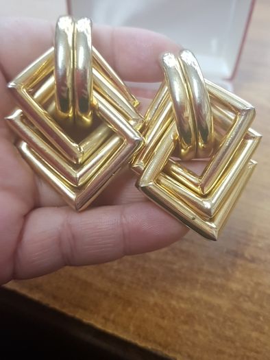 Heavy vintage earrings