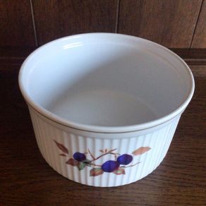 Royal Worcester Evesham pattern Souffle Dish