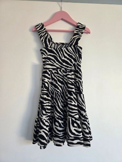 6-7years, With Tags Zebra-Print Summer Dress