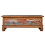 TV Cabinet 110x35x40 cm Reclaimed Teak Wood Image 2