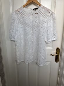 Lipsy Lace Top Size 14