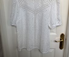 Lipsy Lace Top Size 14