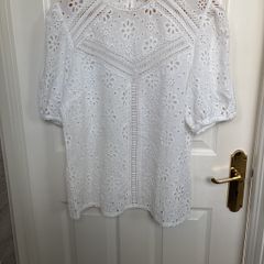 Lipsy Lace Top Size 14