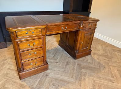 Mahogany Pedestal Desk