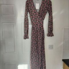 in the style wrap around dress bnwt