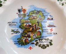 Souvenir From Ireland  (plate / Ashtray)