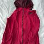 Nike Burgundy Zip Hoodie Size S Image 2