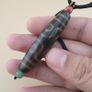 Vintage 7 Eyes Himalayan Tibetan Agate Dzi Bead Amulet Image 4