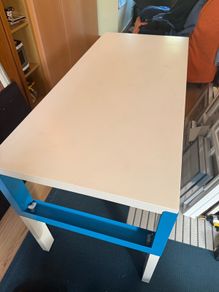 IKEA Pahl 130cm x 58cm Blue and White
