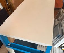 IKEA Pahl 130cm x 58cm Blue and White