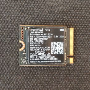 Crucial P310 2TB Nvme SSD M.2 2230