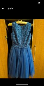 New generation confirmation dress navy blue size 12