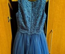 New generation confirmation dress navy blue size 12