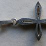 Vintage Sterling Silver 925 Cross Pendant with Optional 11,5"  Chain 5,7g Image 8