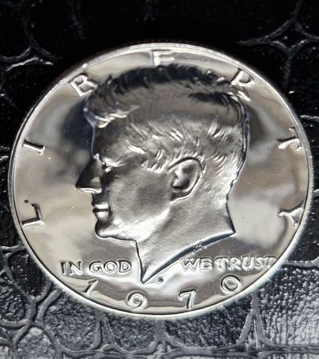 U.S.A  Proof Kennedy Silver 1970 Half Dollar coin