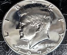 U.S.A  Proof Kennedy Silver 1970 Half Dollar coin