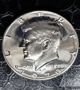 U.S.A  Proof Kennedy Silver 1970 Half Dollar coin