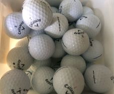 50 used mixed Callaway golf balls
