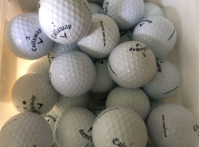 50 used mixed Callaway golf balls