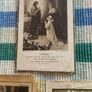 Vintage French communion cards x 3 1916-40 Image 2