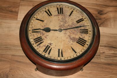 Vintage Wall Clock (unusual mechanism)(not working)