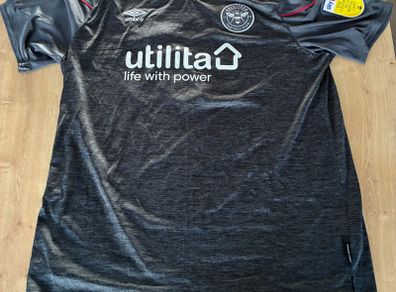 Brentford 2020/21 Away Umbro Shirt XXL TONEY 17