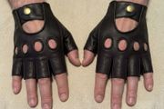 leather glove
